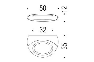 FORMAE F524 - Cromall® furniture knob by Colombo Design - view 3